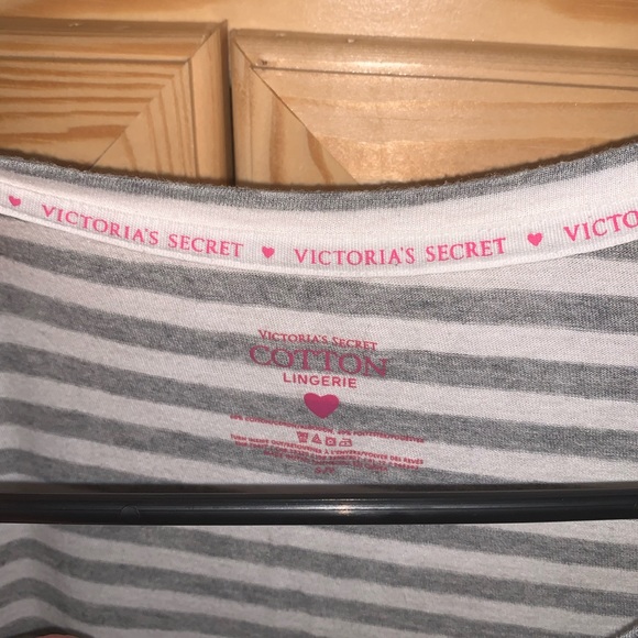 Victoria’s Secret Cotton lingerie striped nightgown size S - Picture 3 of 3